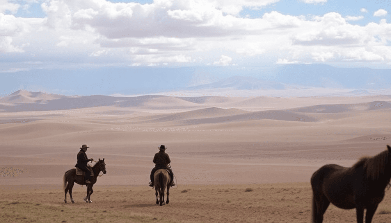 Nomadic Life in Mongolia's Vast Gobi Desert
