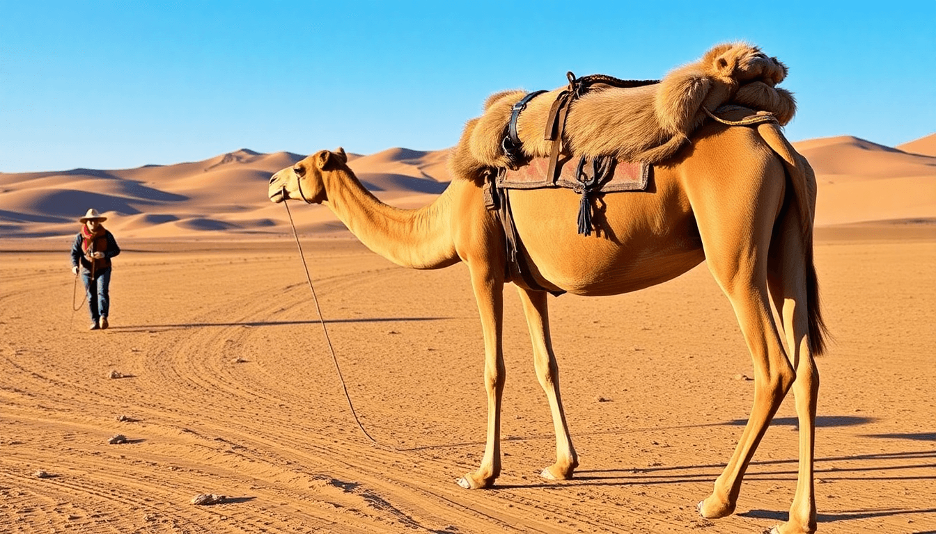 Camel Treks in Mongolia's Remote Bayan Gobi Desert