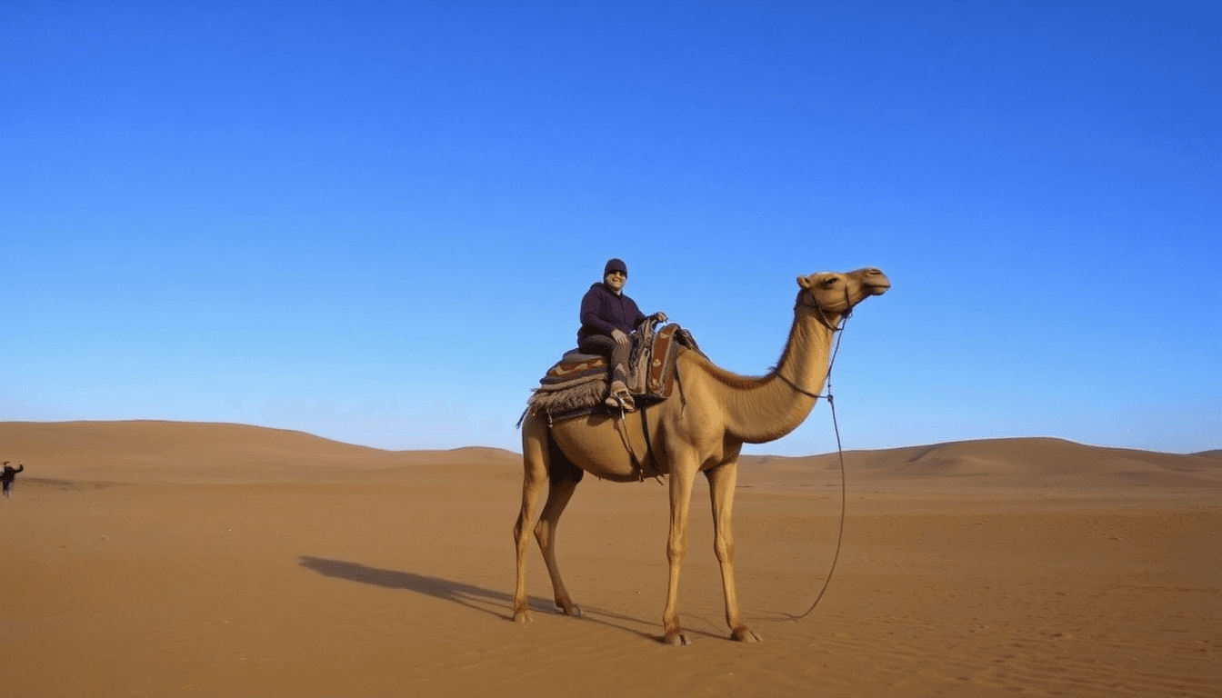 Camel Trekking Adventures in Mongolia's Gobi Desert