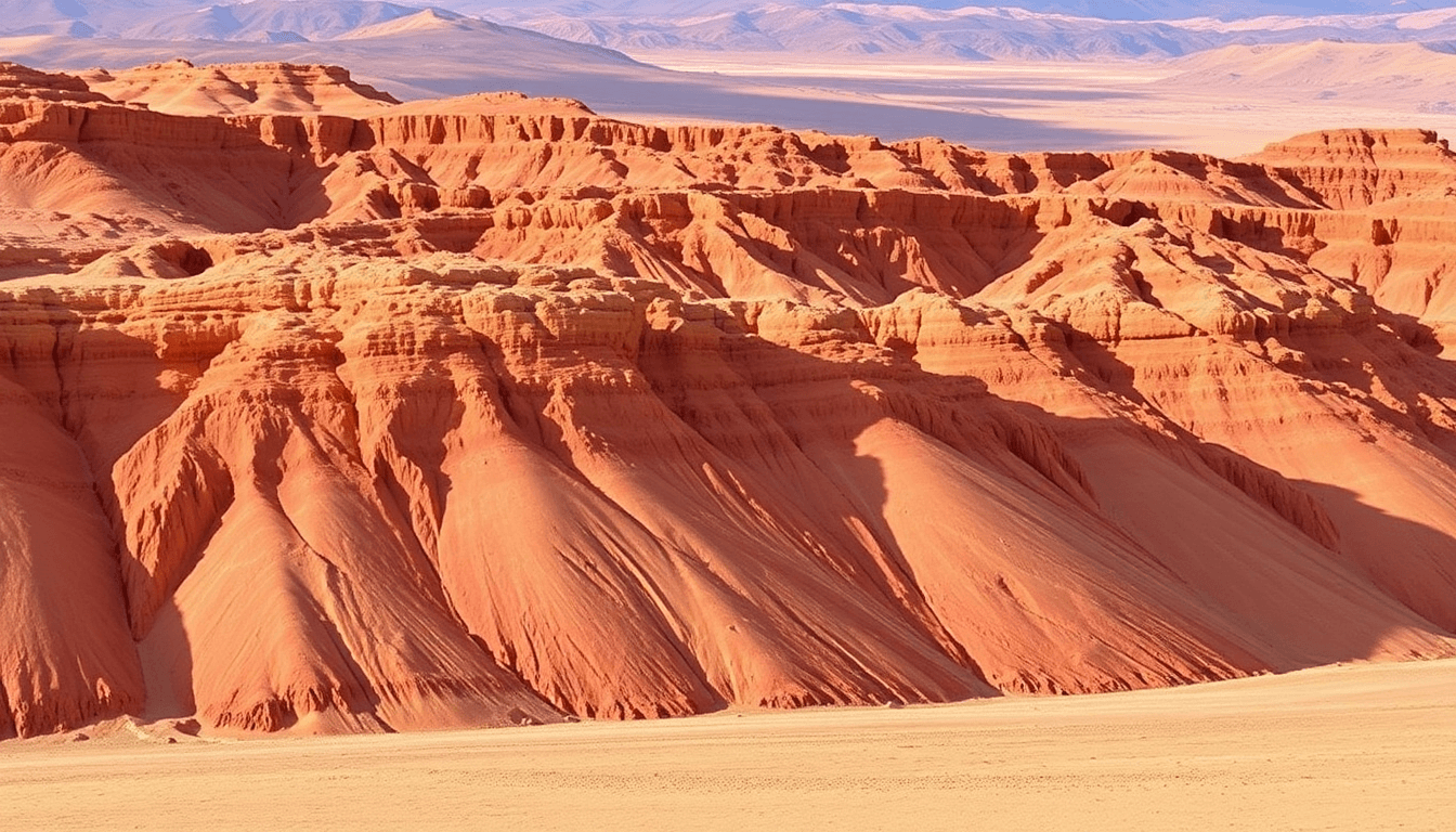 Discovering Flaming Cliffs: Gobi Desert's Red Wonder