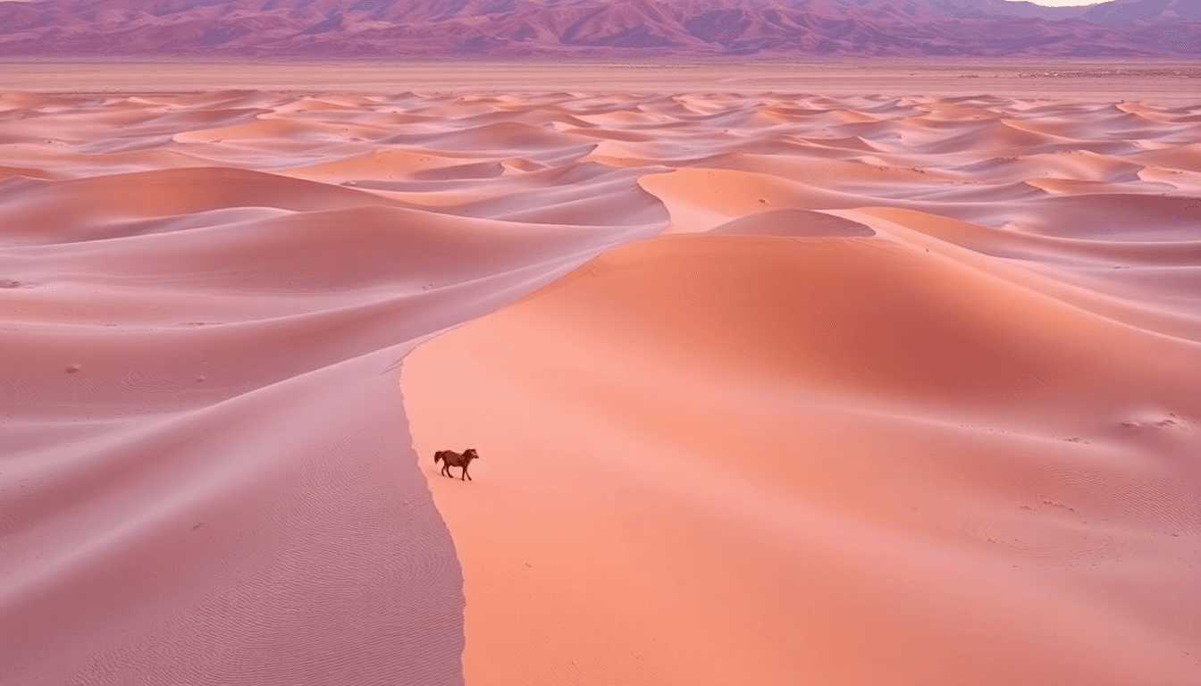 Mongolia's Gobi Desert: Enigmatic Sand Dunes Await
