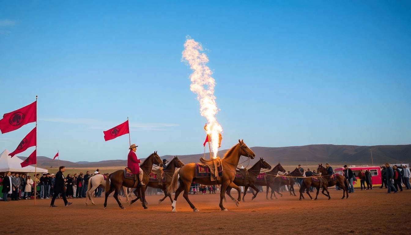 Mongolian Naadam Festival  A Cultural Extravaganza