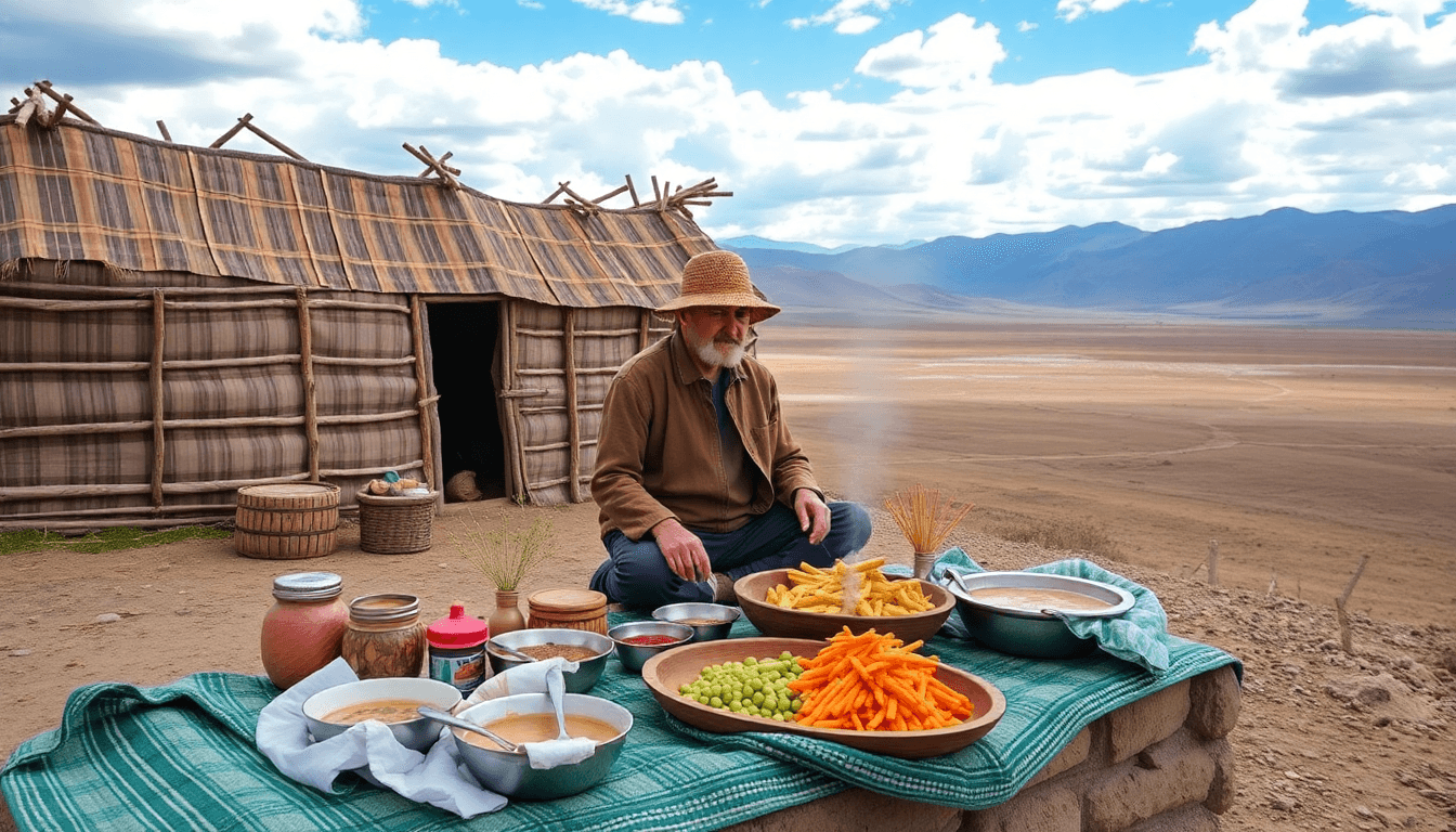 Local Food and Culture in Mongolia's Gobi Desert